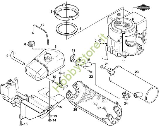 Picture of I - Motore MF 440