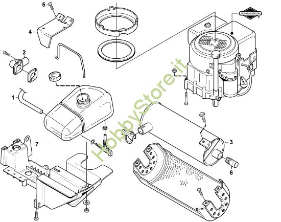 Picture of I1 - Motore MF 440