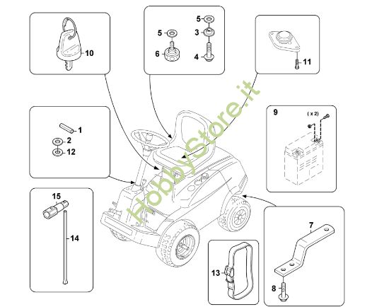 Picture of M - Parti accessorie MF 440