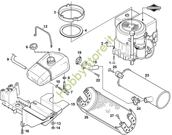 Picture of I - Motore MF 460