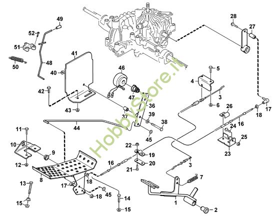 Picture of H - Freno, frizione MF 880