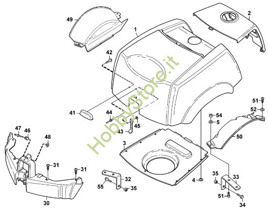 Picture of B - Rivestimento -2 MF 890 PRO