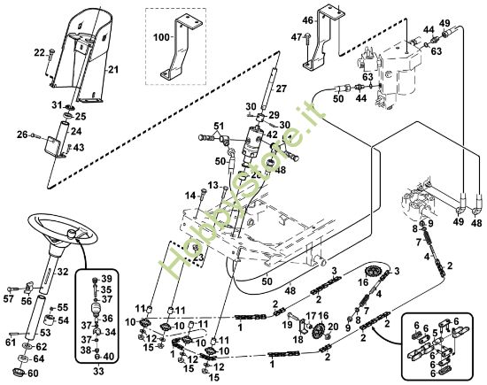Picture of F - Sterzo MF 890 PRO