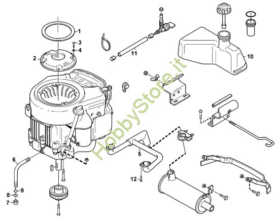 Picture of L1 - Motore MF 890 PRO
