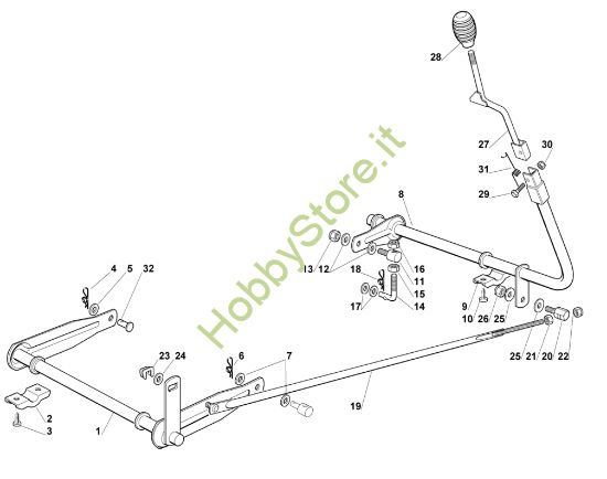 Picture of G - Sollevamento apparato di taglio MR 345