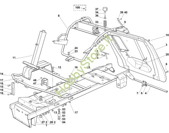 Picture of A - Telaio MR 385