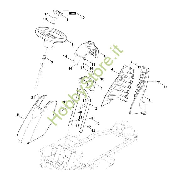 Picture of B - Pannello portacomandi MR 4082.0