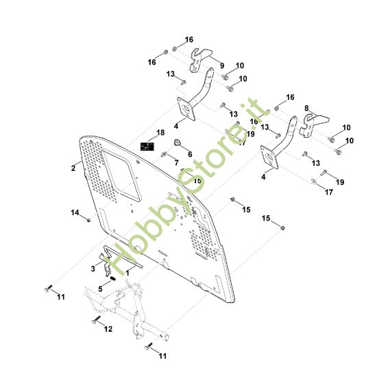 Picture of E - Parete posteriore MR 4082.0