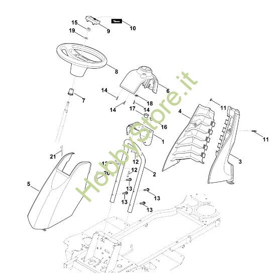 Picture of B - Pannello portacomandi MR 4082.1