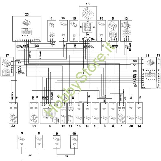 Picture of P - Schema di contatto 1 MR 4082.1