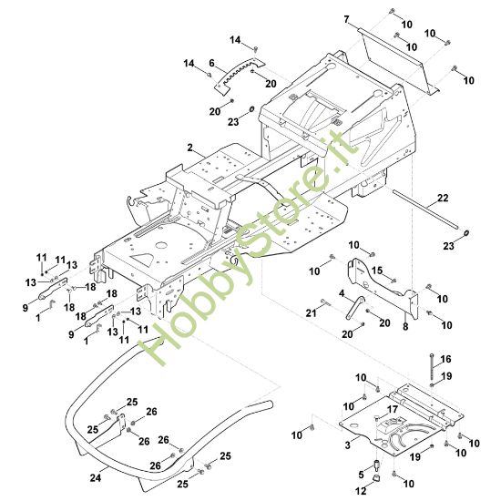 Picture of A - Telaio MT 4097.0 S