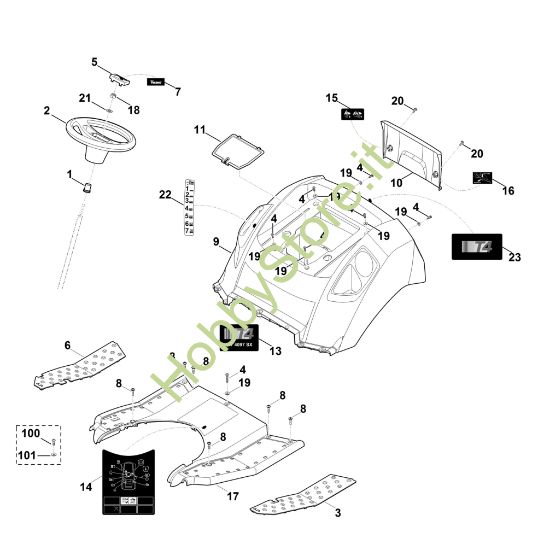 Picture of C - Mantello MT 4097.0 SX