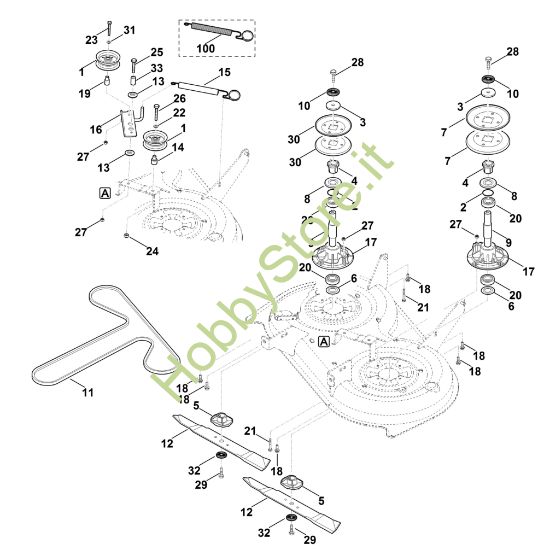 Picture of L - Azionamento lama MT 4097.0 SX