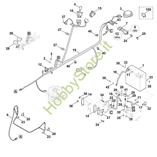 Picture of M - Componenti elettrici MT 4097.0 SX