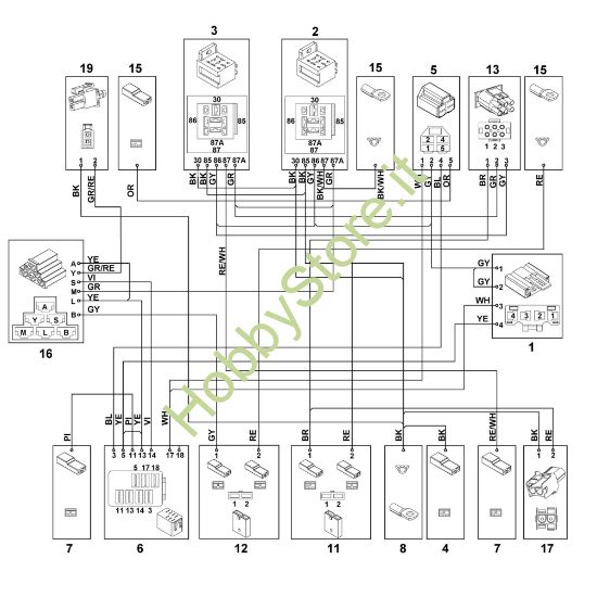 Picture of O - Schema di contatto MT 4097.0 SX