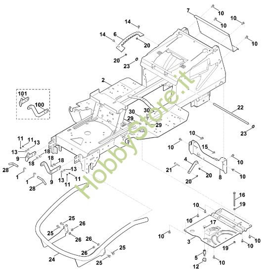 Picture of A - Telaio MT 4097.1 S
