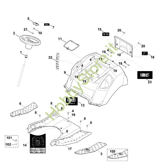 Picture of C - Mantello MT 4097.1 S
