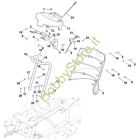 Picture of B - Pannello portacomandi MT 4112.0 SZ