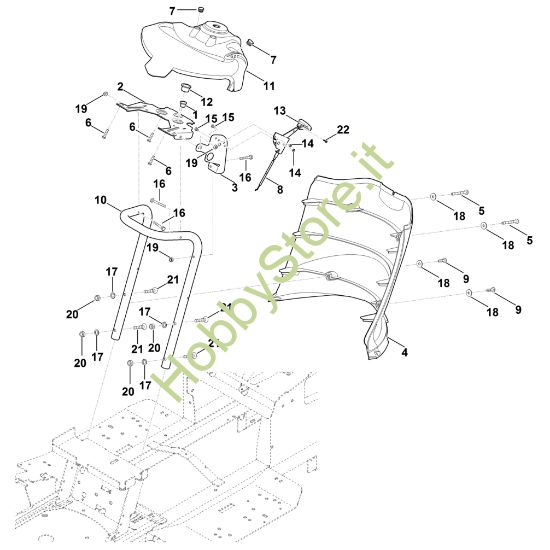 Picture of B - Pannello portacomandi MT 4112.1 S