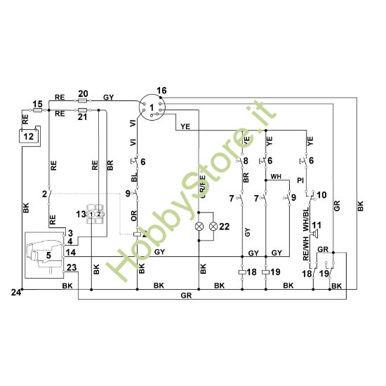 Picture of R - Schema elettrico MT 5097.0 C
