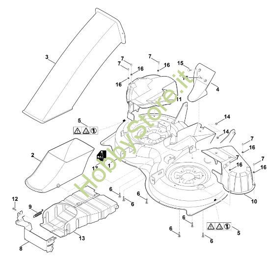 Picture of L - Carter apparato di taglio MT 5097.1