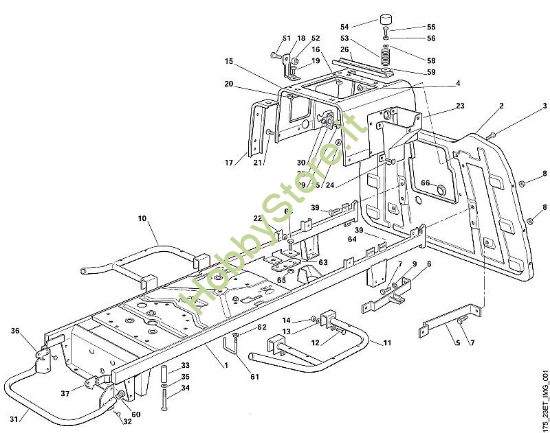 A - Telaio MT MT 540 della marca Viking