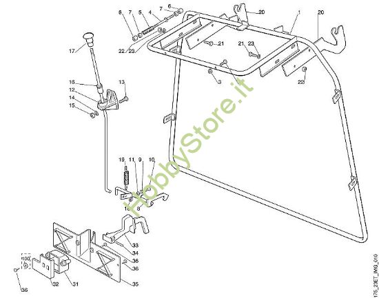 J - Cesto raccolta erba - 1 MT MT 540 della marca Viking