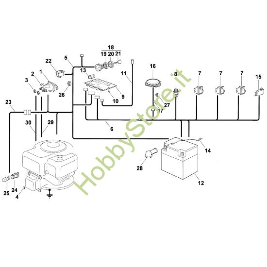 Picture of L - Componenti elettrici MT 540