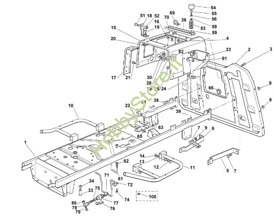 Picture of A - Telaio MT 545