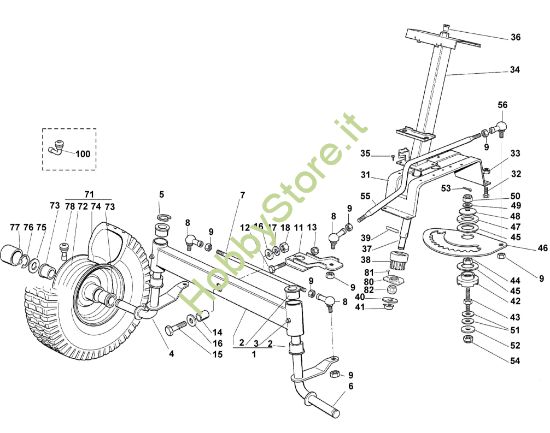 Picture of C - Sterzo MT 545