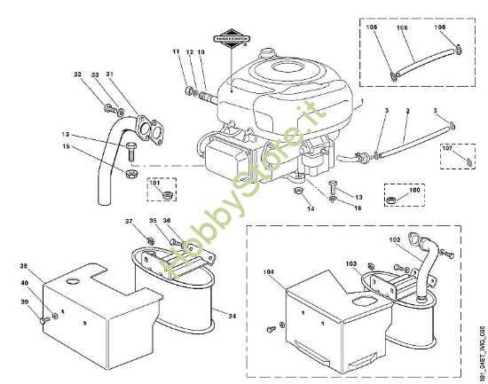 E - Motore MT MT 545 della marca Viking