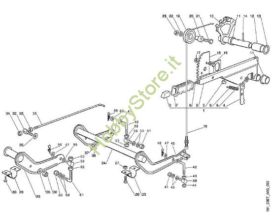 G - Sollevamento apparato di taglio MT MT 545 della marca Viking