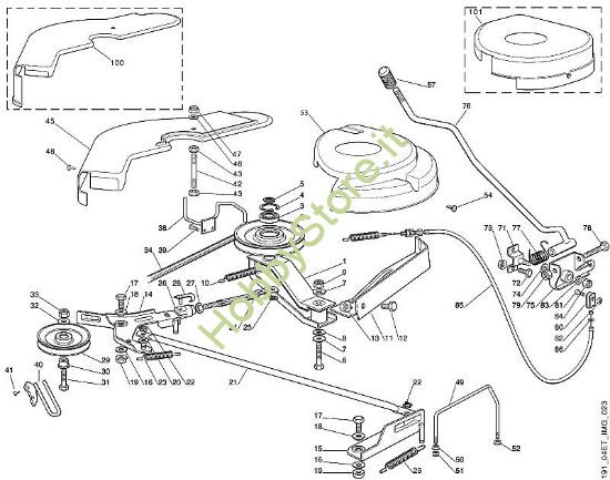 H - Apparato di taglio -1 MT MT 545 della marca Viking
