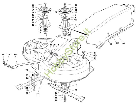 Picture of I - Apparato di taglio -2 MT 545