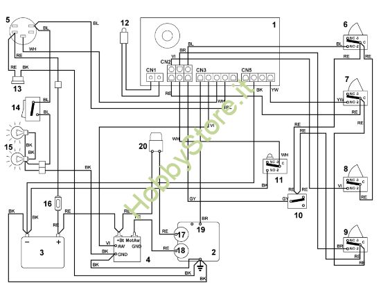 Picture of M - Schema elettrico MT 545