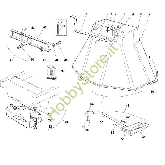 Picture of O - Parti accessorie MT 545