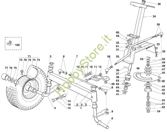 Picture of C - Sterzo MT 545 L