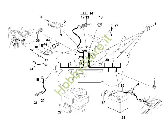 Picture of J - Componenti elettrici MT 545 L