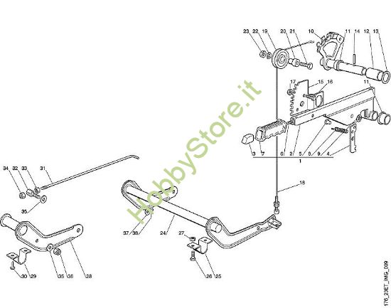 G - Sollevamento apparato di taglio MT MT 580 della marca Viking