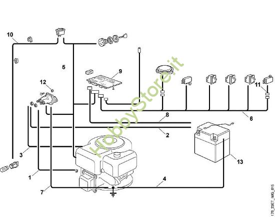 L1 - Componenti elettrici -2 MT MT 580 della marca Viking