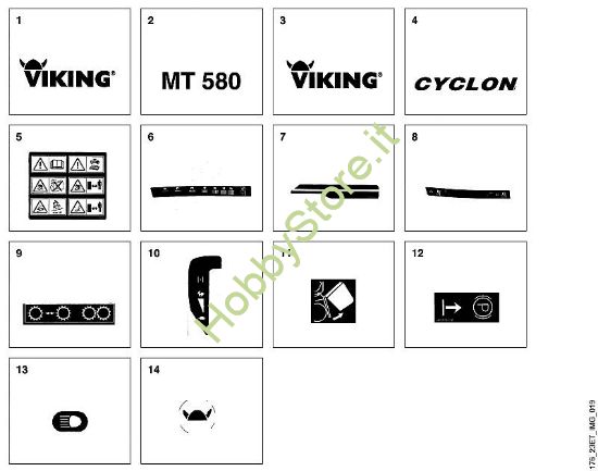 O - Etichetta adesiva MT MT 580 della marca Viking
