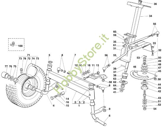 Picture of C - Sterzo MT 585 L