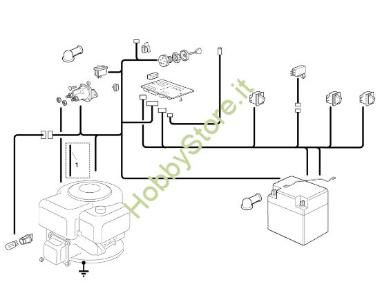 Picture of J1 - Componenti elettrici MT 585 L
