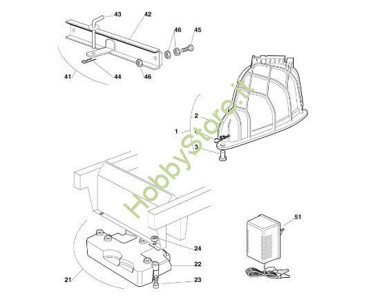 Picture of M - Parti accessorie MT 585 L