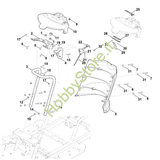 Picture of B - Pannello portacomandi MT 6112.0