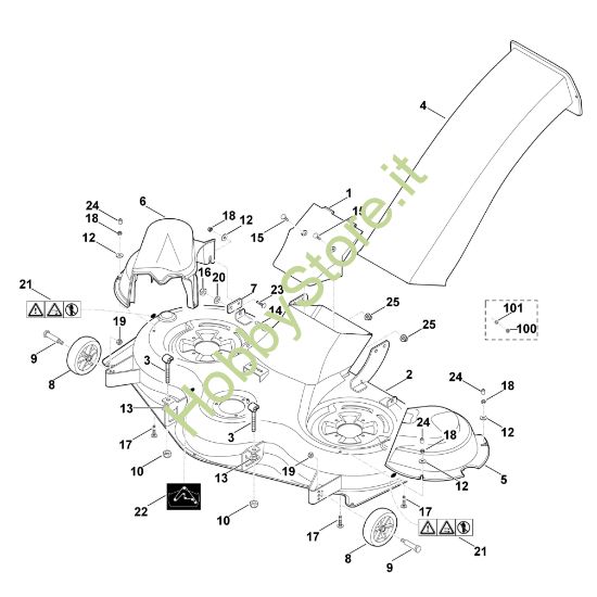 Picture of N - Carter apparato di taglio MT 6112.0 C