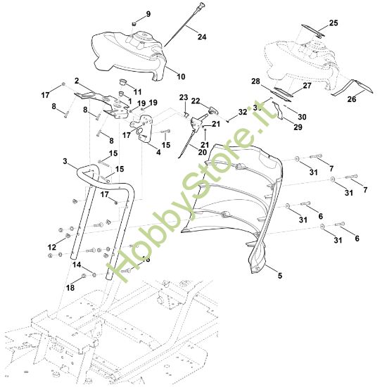 Picture of B - Pannello portacomandi MT 6112.0 ZL