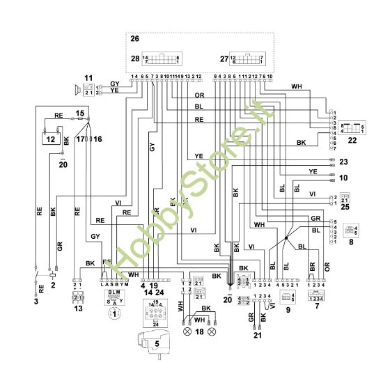 Picture of T - Schema di contatto MT 6112.0 ZL