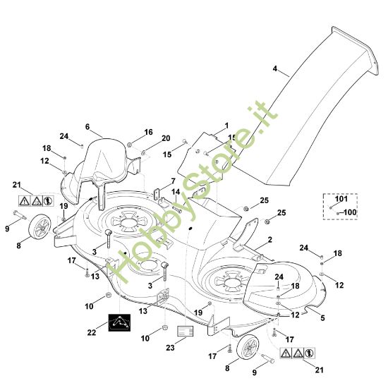 Picture of N - Carter apparato di taglio MT 6127.0 ZL