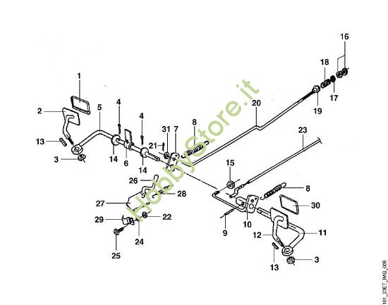 H - Pedale MT MT 640 (1997) della marca Viking